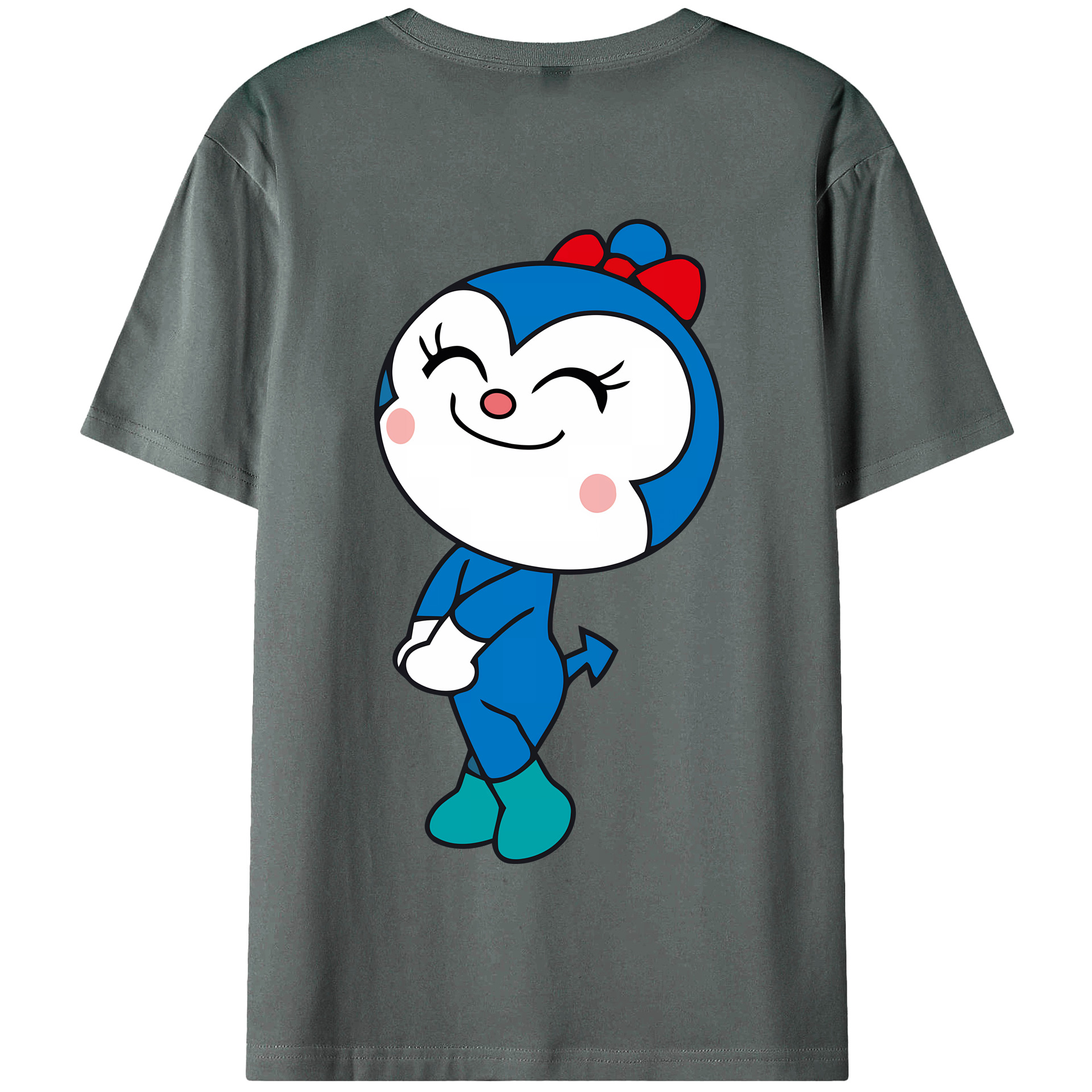 （画像用） アンパンマン Anpanman 綿100％半袖Tシャツ（背面プリント）